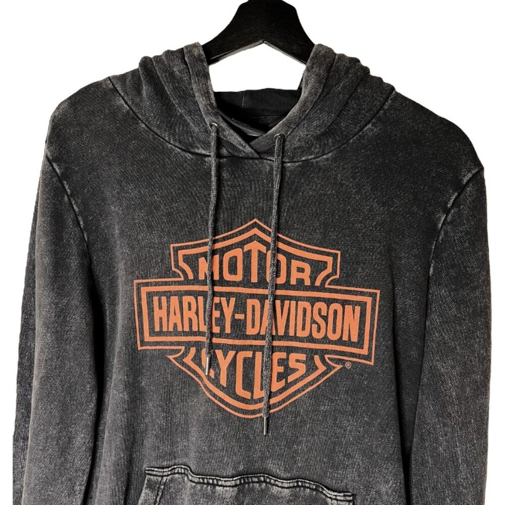 Women's HD Custom Vintage Wash Pullover Hoodie Harley Davidson